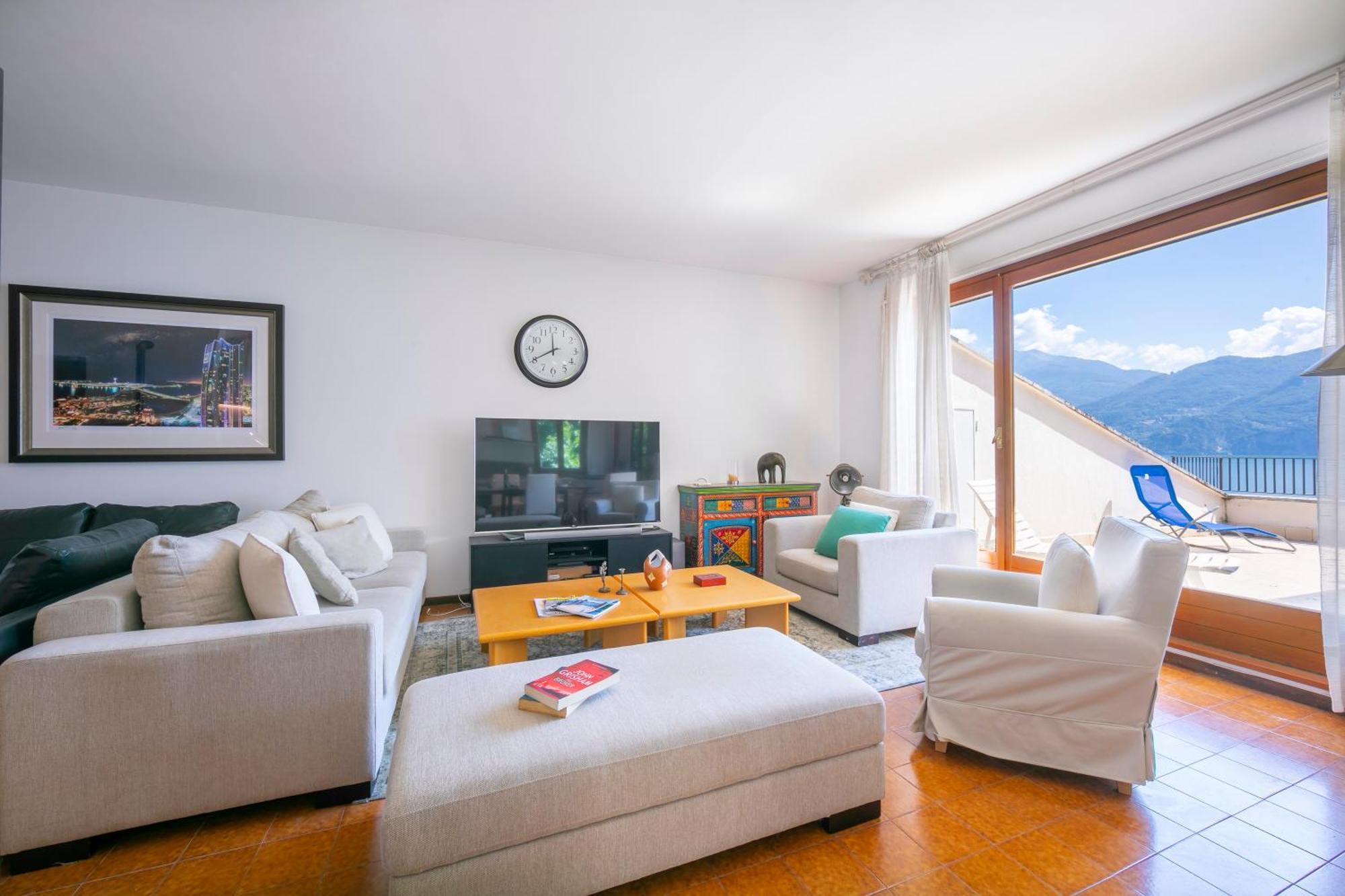 Bella Menaggio Terrazzo Apartman Kültér fotó